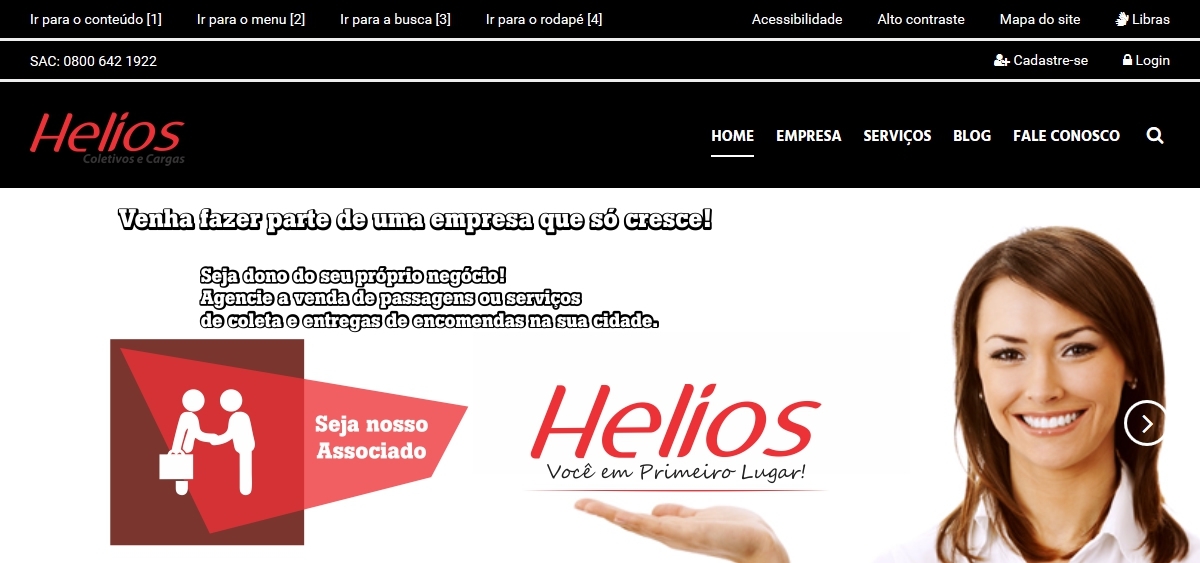 Portal Helios Coletivos e Cargas