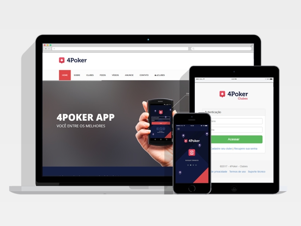 Detalhes do projeto Plataforma 4Poker